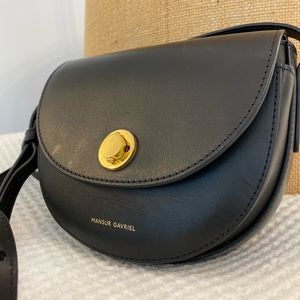 Mansur Gavriel Mini Saddle Leather Cross-body Bag